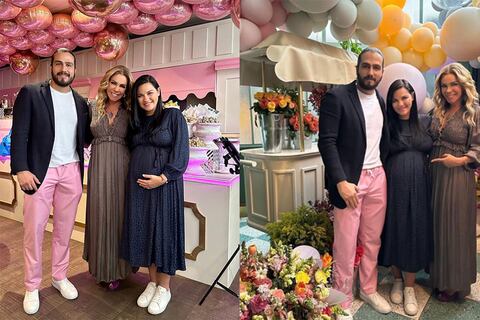 Decenas de globos, arreglos flores y mucho lujo en el baby shower de Maite Perroni: su amiga presentadora organizó el evento al que no asistieron los integrantes de RBD