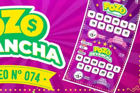 Pozo Millonario - sorteo 1087: Estos son los números ganadores del lunes, 3 de junio de 2024