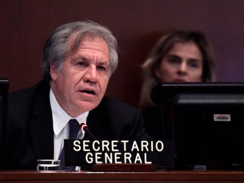 Luis Almagro, secretario general de la OEA, anuncia que dio positivo al COVID-19