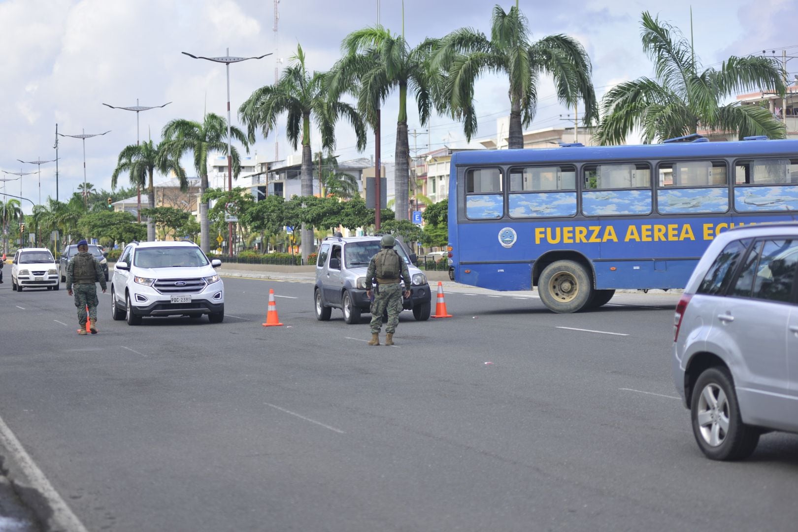 Refuerzan seguridad en avenida Samborondón ante recientes hechos violentos