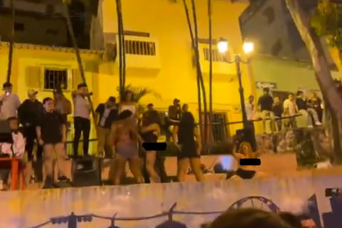 Tras viralización de video con desnudo, Municipio de Guayaquil busca identificar a quienes causaron disturbios en cerro