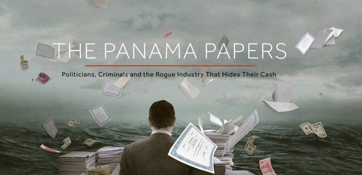 Ilustración con la que el ICIJ y los decenas de medios alrededor del mundo dieron a conocer los Panama Papers, el 3 de abril de 2016.