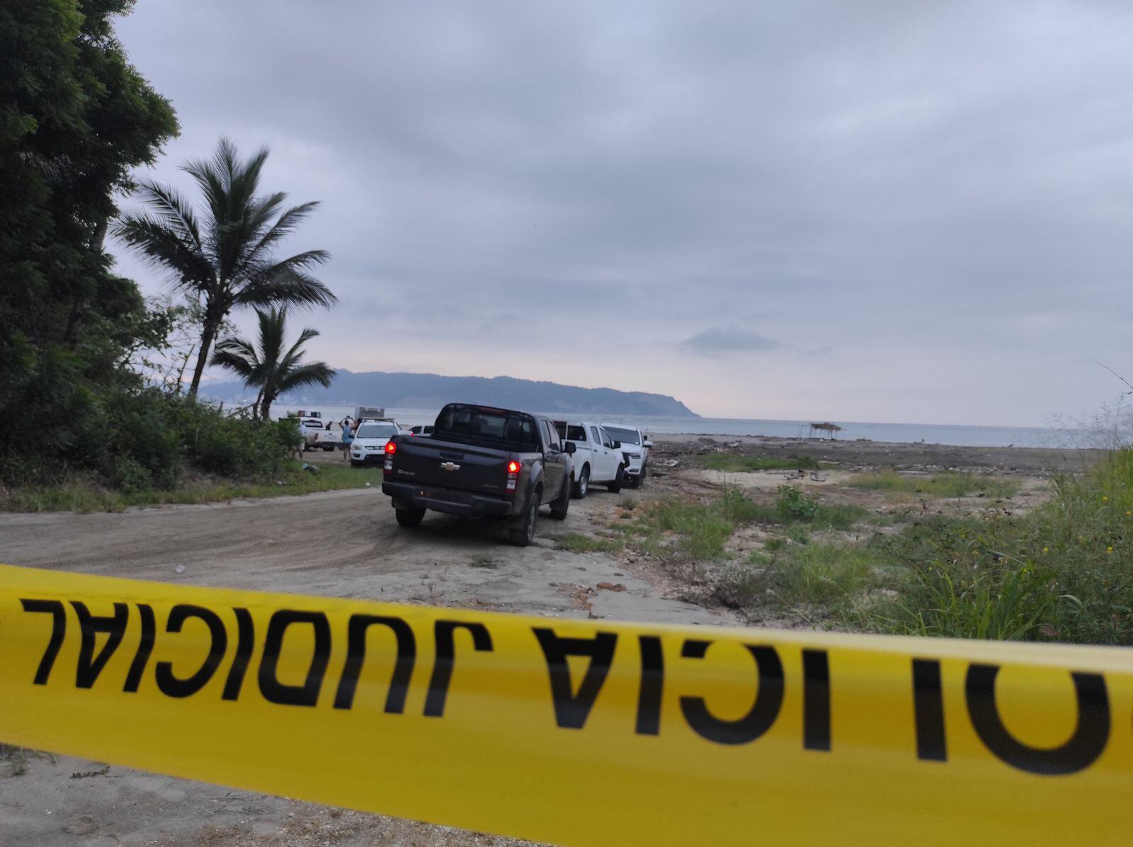 La alcaldesa de San Vicente, Brigitte García, y su asesor de comunicación, Jairo Loor, fueron asesinados cuando estaban en un carro en la playa del sector Punta Napo.