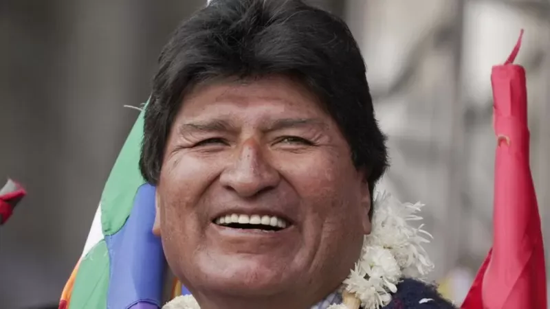MARTIN SILVA / GETTY Evo Morales inició la apuesta por una moneda nacional fuerte.