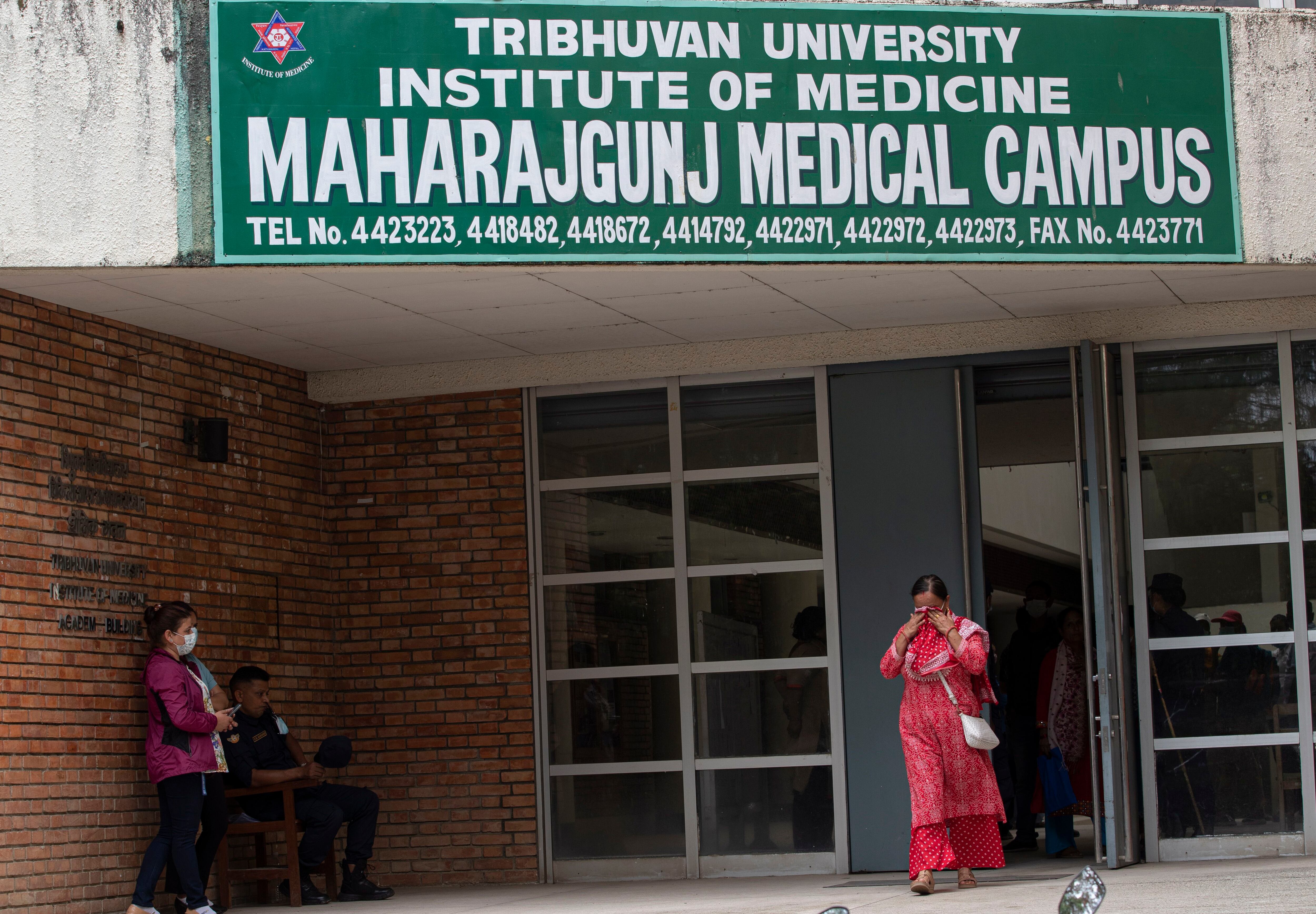 El Hospital Universitario en Katmandú, Nepal.EFE/EPA/NARENDRA SHRESTHA 