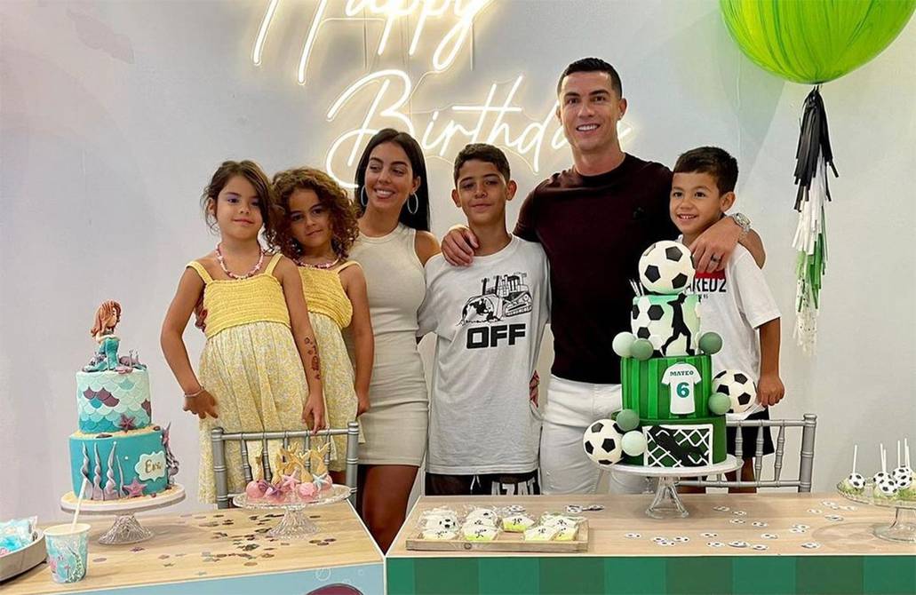 Cuántos hijos tiene Cristiano Ronaldo y quiénes son