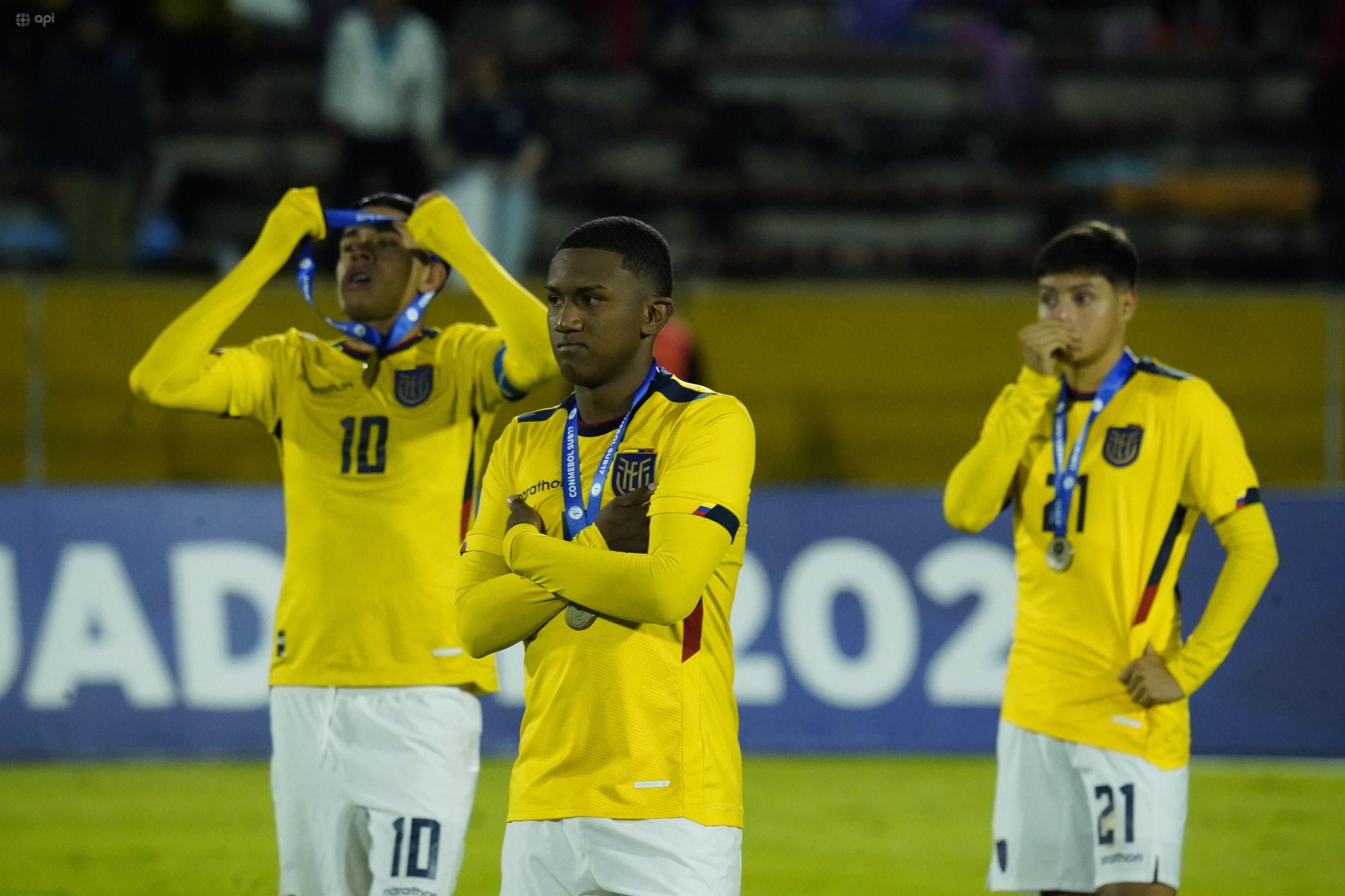 ‘Nos queda una sensación de tristeza’, dice Diego Martínez, técnico de Ecuador, subcampeón del Sudamericano sub-17