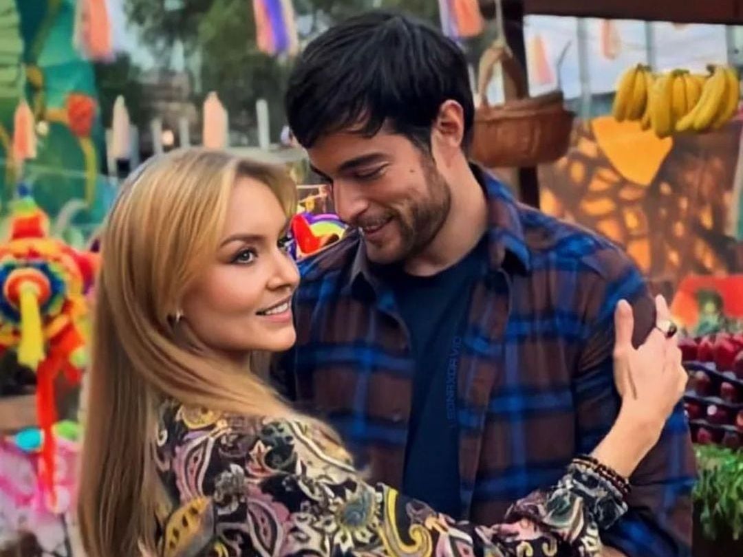 De la mano de Angelique Boyer, el actor ecuatoriano Danilo Carrera llegó a la presentación de la telenovela ‘El amor invencible’