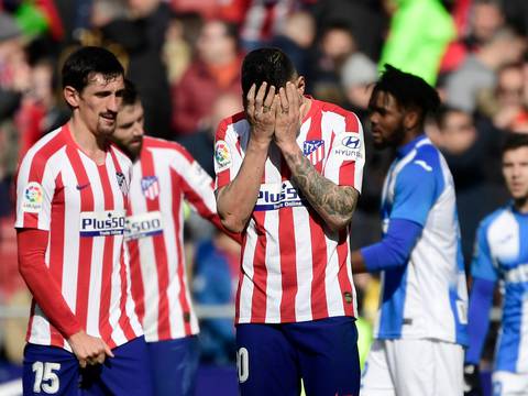 Atlético de Madrid empata y sigue sin celebrar victorias